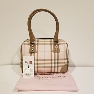Burberry Bluebell Satchel Pink